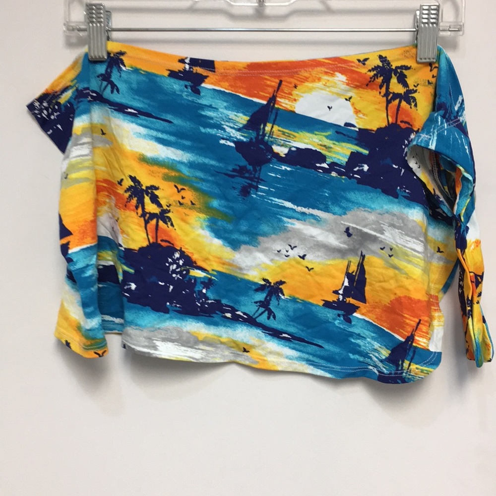 Tommy Bahama Tequila Sunrise Island Sarong Skirt L